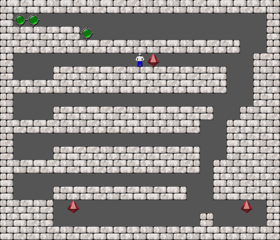 Sokoban Bugs550 collection level 33